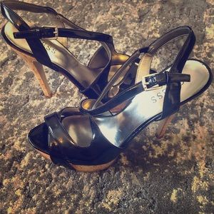Guess cork heels 👠